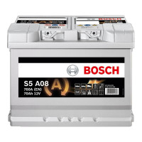 BOSCH Starterbatterie S5A AGM Start/Stop 70Ah