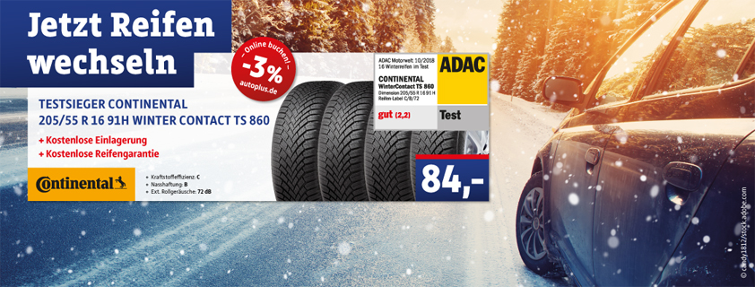 Jetzt auf Testsieger-Winterreifen wechseln